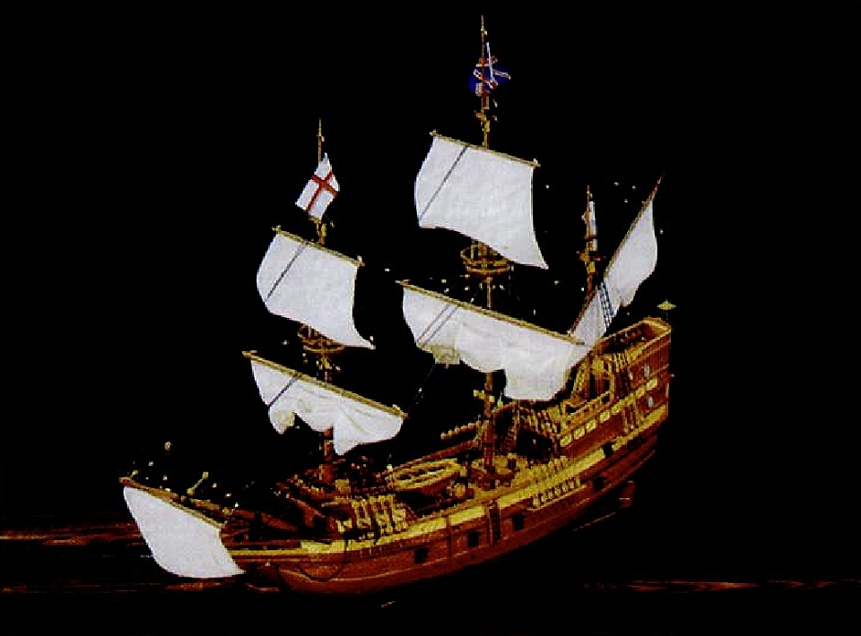 Plan Galleon HMS May Flower